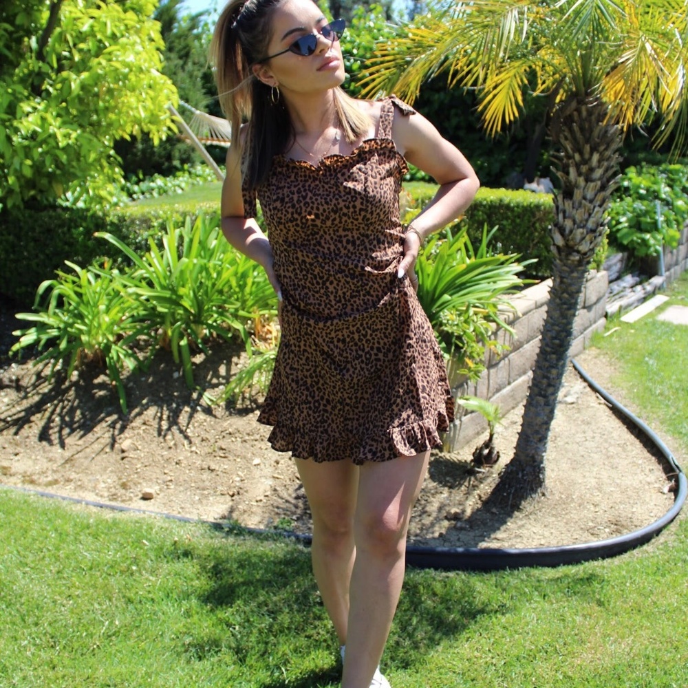 Leopard Cami Dress